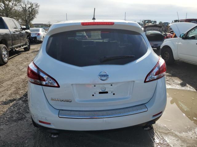 JN8AZ1MU7EW402300 - 2014 NISSAN MURANO S WHITE photo 6