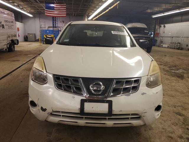 JN8AS5MV5BW258214 - 2011 NISSAN ROGUE S WHITE photo 5