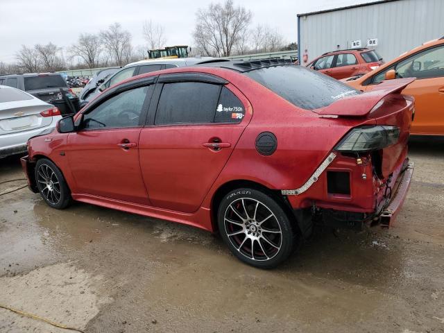 JA3AU86W49U020078 - 2009 MITSUBISHI LANCER GTS RED photo 2