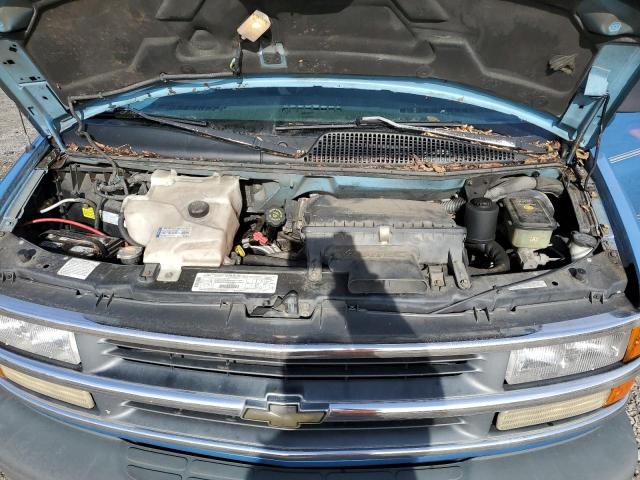 1GBFG15R8T1037139 - 1996 CHEVROLET ASTRO BLUE photo 11