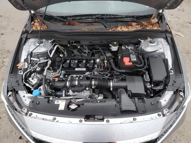 1HGCV1F17LA129003 - 2020 HONDA ACCORD LX GRAY photo 11