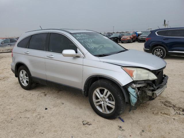 5J6RE4H78AL093197 - 2010 HONDA CR-V EXL SILVER photo 4