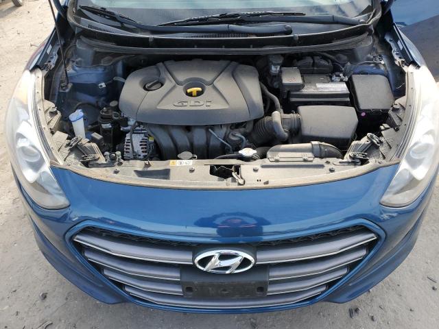 KMHD35LH8GU269658 - 2016 HYUNDAI ELANTRA GT BLUE photo 11