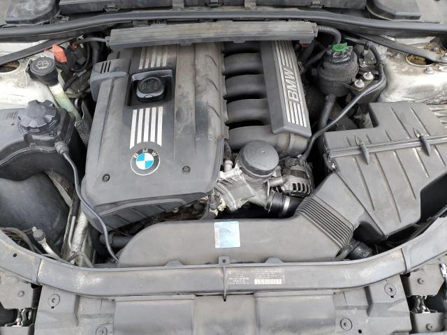 WBAVA37548NL43542 - 2008 BMW 3 SERIES I WHITE photo 11