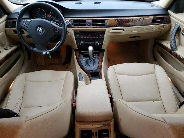 WBAVA37548NL43542 - 2008 BMW 3 SERIES I WHITE photo 8