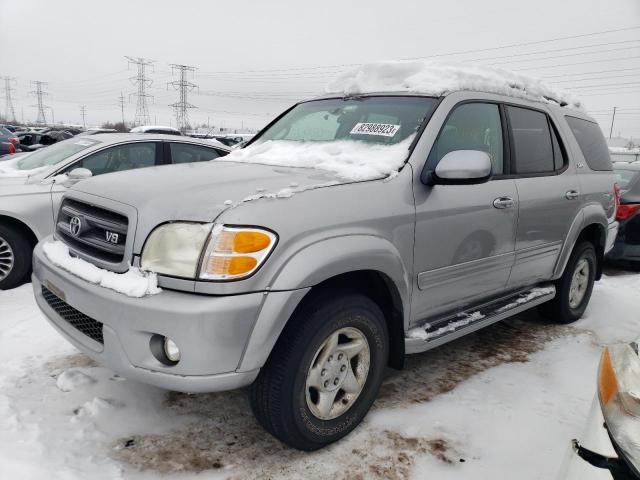 5TDBT44A82S057380 - 2002 TOYOTA SEQUOIA sr SR5 BLACK photo 1