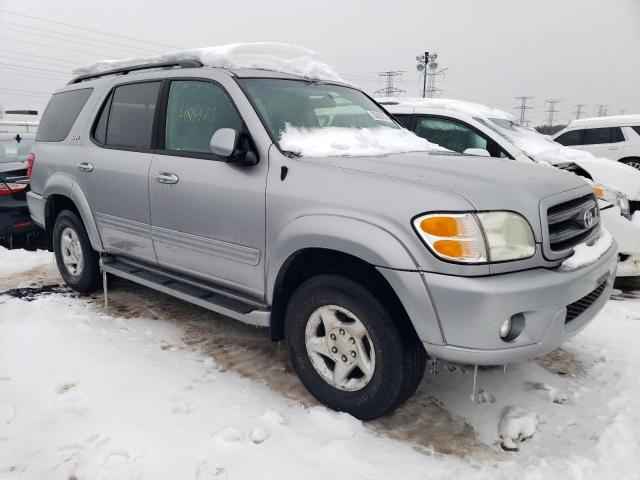 5TDBT44A82S057380 - 2002 TOYOTA SEQUOIA sr SR5 BLACK photo 4