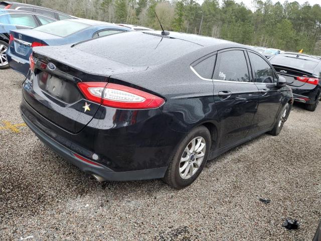 3FA6P0G76GR311134 - 2016 FORD FUSION S BLACK photo 3