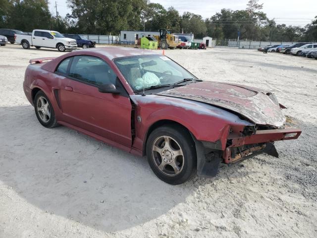 1FAFP40494F106178 - 2004 FORD MUSTANG RED photo 4