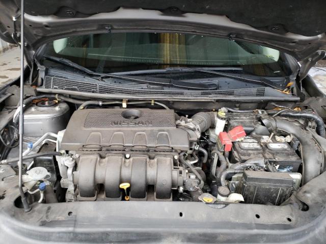 3N1AB7AP9FY383070 - 2015 NISSAN SENTRA S GRAY photo 11