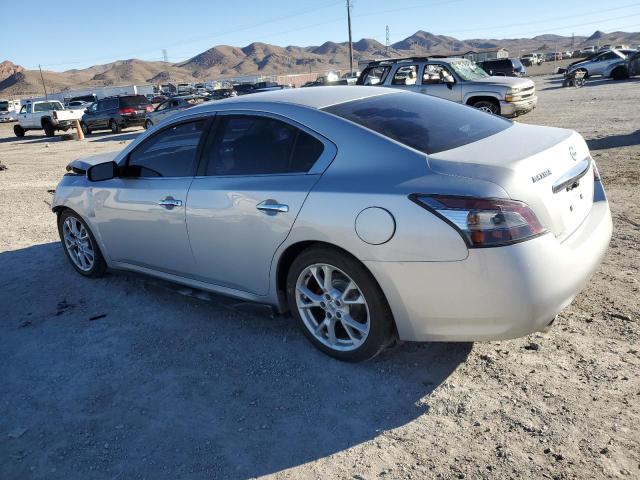 1N4AA5AP1EC906101 - 2014 NISSAN MAXIMA S SILVER photo 2