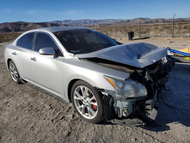 1N4AA5AP1EC906101 - 2014 NISSAN MAXIMA S SILVER photo 4