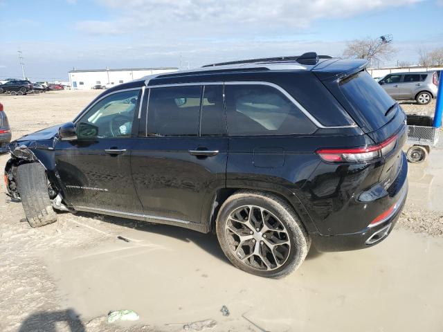 1C4RJHET6N8510447 - 2022 JEEP GRAND CHER SUMMIT შავი ფოტო 2