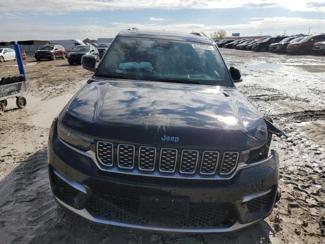 1C4RJHET6N8510447 - 2022 JEEP GRAND CHER SUMMIT შავი ფოტო 5