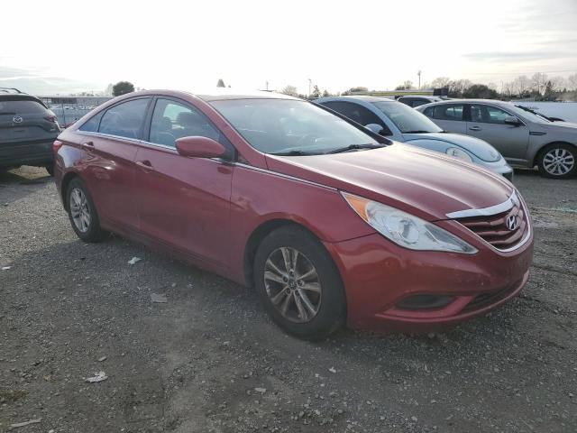 5NPEB4AC1DH720271 - 2013 HYUNDAI SONATA GLS BURGUNDY photo 4