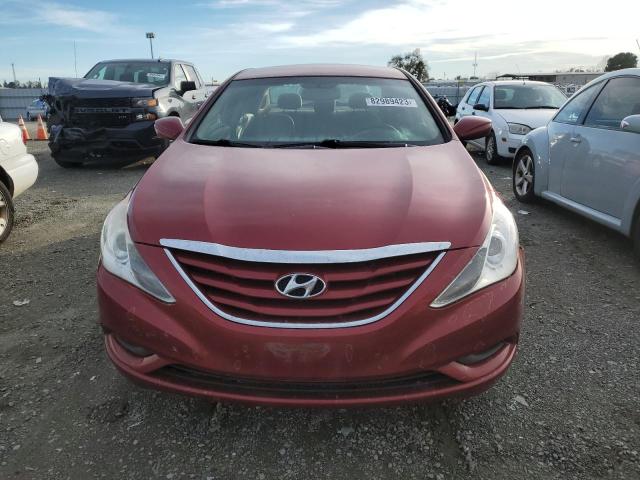 5NPEB4AC1DH720271 - 2013 HYUNDAI SONATA GLS BURGUNDY photo 5