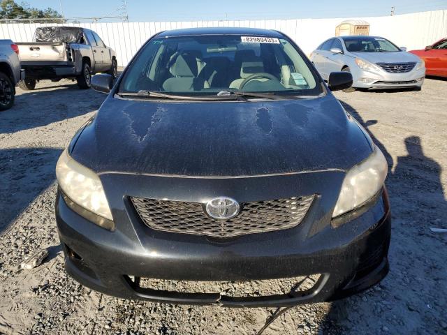 1NXBU4EE4AZ307363 - 2010 TOYOTA COROLLA BASE BLACK photo 5