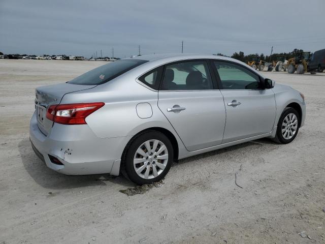 3N1AB7AP6HY343497 - 2017 NISSAN SENTRA S SILVER photo 3