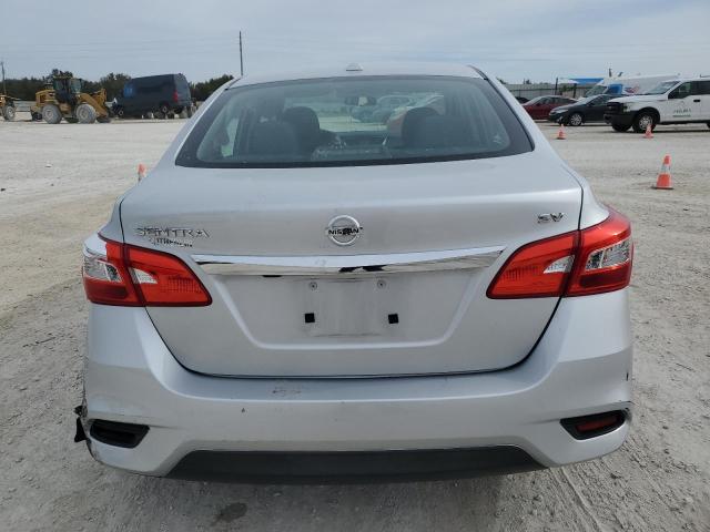 3N1AB7AP6HY343497 - 2017 NISSAN SENTRA S SILVER photo 6