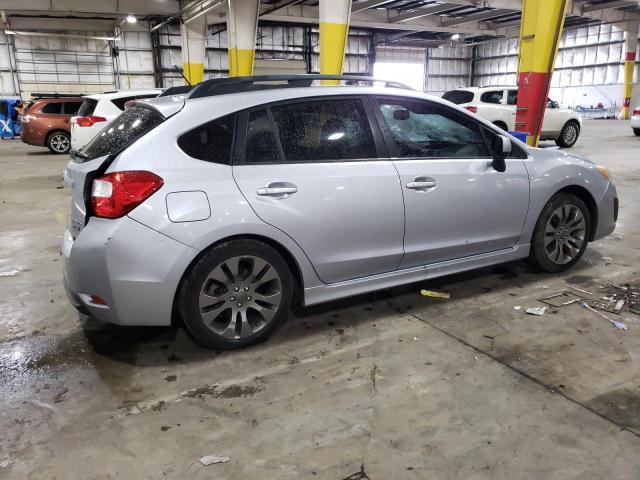 JF1GPAL64E8278950 - 2014 SUBARU IMPREZA SPORT PREMIUM SILVER photo 3