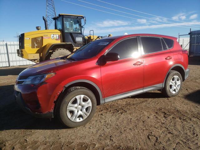 JTMZFREV3FJ028036 - 2015 TOYOTA RAV4 LE BURGUNDY photo 1