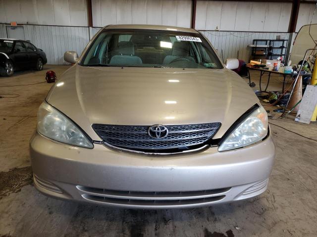 4T1BF32K83U545797 - 2003 TOYOTA CAMRY LE TAN photo 5