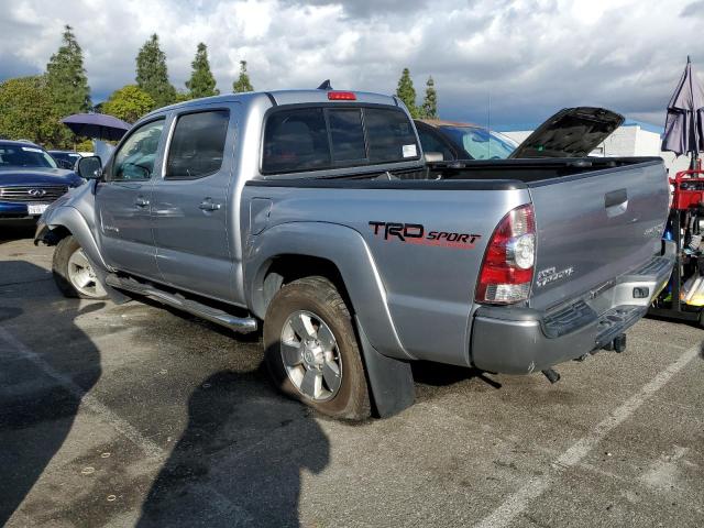 3TMJU4GN8FM183137 - 2015 TOYOTA TACOMA DOUBLE CAB PRERUNNER SILVER photo 2