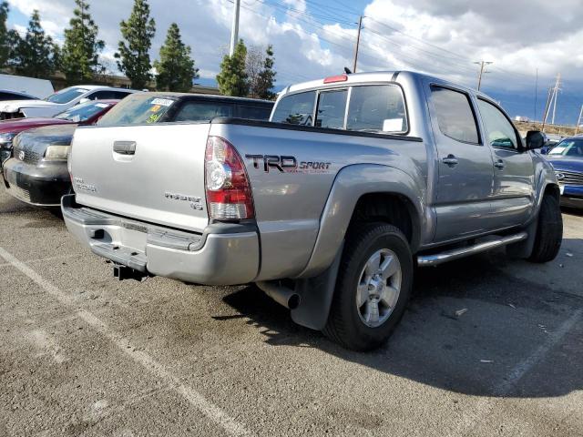 3TMJU4GN8FM183137 - 2015 TOYOTA TACOMA DOUBLE CAB PRERUNNER SILVER photo 3