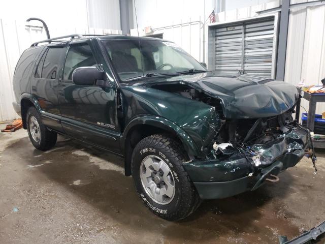 1GNDT13W52K117490 - 2002 CHEVROLET BLAZER GREEN photo 4