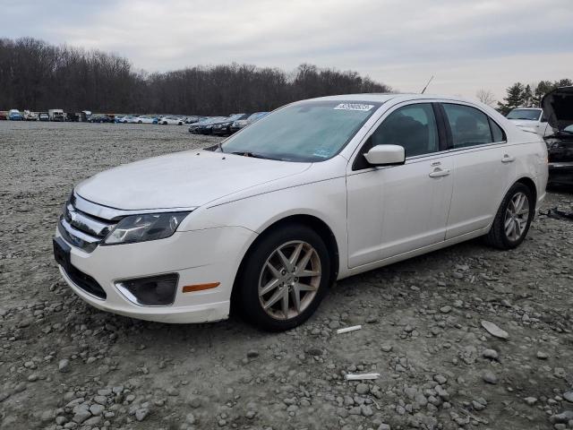 3FAHP0JA1CR358711 - 2012 FORD FUSION SEL WHITE photo 1