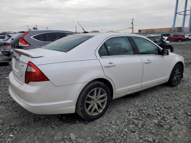 3FAHP0JA1CR358711 - 2012 FORD FUSION SEL WHITE photo 3