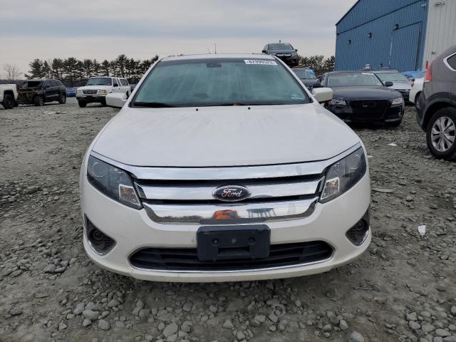 3FAHP0JA1CR358711 - 2012 FORD FUSION SEL WHITE photo 5