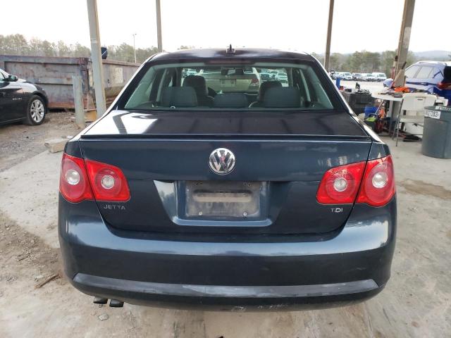 3VWFT71K66M850437 - 2006 VOLKSWAGEN JETTA TDI BLUE photo 6