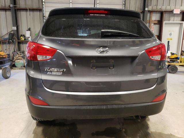 KM8JT3AFXEU904966 - 2014 HYUNDAI TUCSON GLS GRAY photo 6