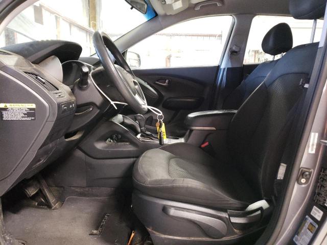 KM8JT3AFXEU904966 - 2014 HYUNDAI TUCSON GLS GRAY photo 7