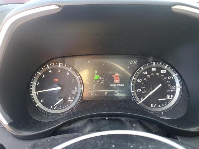 5TDGZRBH6MS093203 - 2021 TOYOTA HIGHLANDER XLE RED photo 9