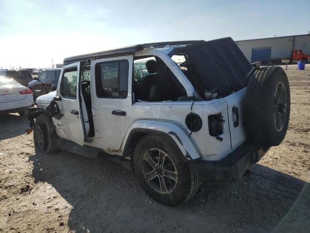 1C4HJXEG2PW533120 - 2023 JEEP WRANGLER SAHARA WHITE photo 2