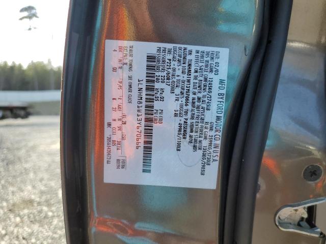 1LNHM81W13Y670666 - 2003 LINCOLN TOWN CAR EXECUTIVE BROWN photo 12