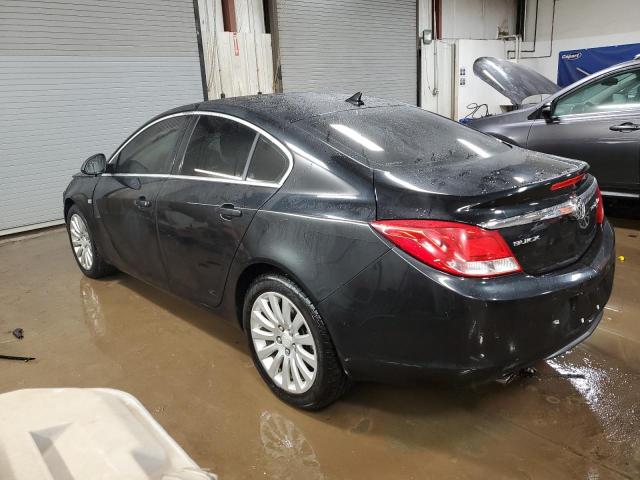 W04GY5GV4B1062773 - 2011 BUICK REGAL CXL BLACK photo 2