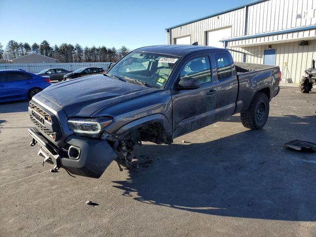 5TFSX5EN6HX054816 - 2017 TOYOTA TACOMA ACCESS CAB GRAY photo 1