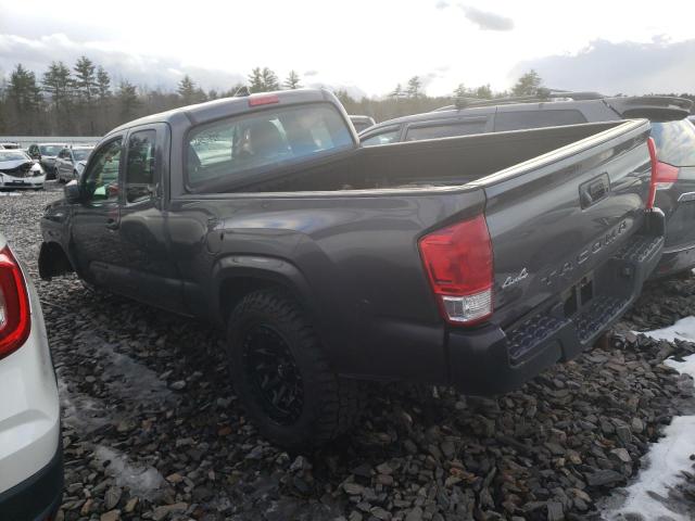 5TFSX5EN6HX054816 - 2017 TOYOTA TACOMA ACCESS CAB GRAY photo 2