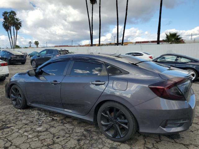 2HGFC2F81KH534585 - 2019 HONDA CIVIC SPORT GRAY photo 2