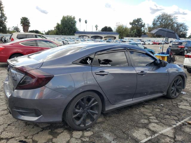 2HGFC2F81KH534585 - 2019 HONDA CIVIC SPORT GRAY photo 3