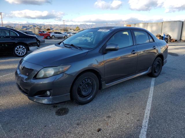 1NXBU40EX9Z081946 - 2009 TOYOTA COROLLA BASE GRAY photo 1