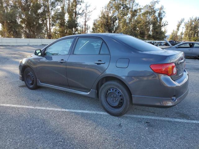 1NXBU40EX9Z081946 - 2009 TOYOTA COROLLA BASE GRAY photo 2