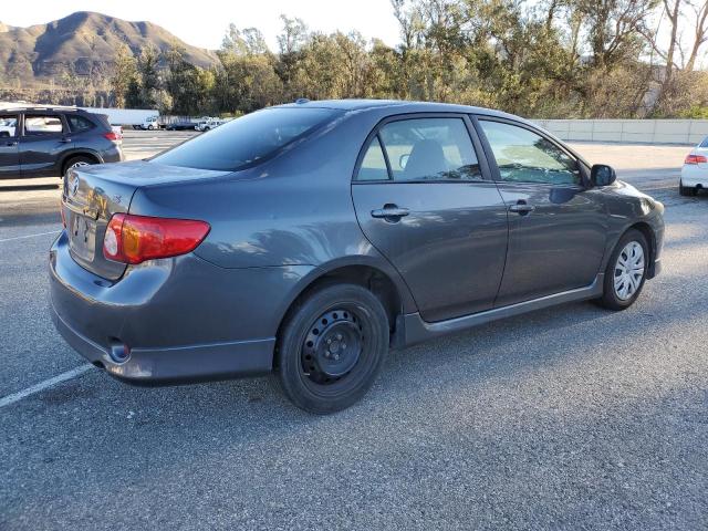 1NXBU40EX9Z081946 - 2009 TOYOTA COROLLA BASE GRAY photo 3