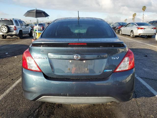 3N1CN7AP6FL953281 - 2015 NISSAN VERSA S BLUE photo 6