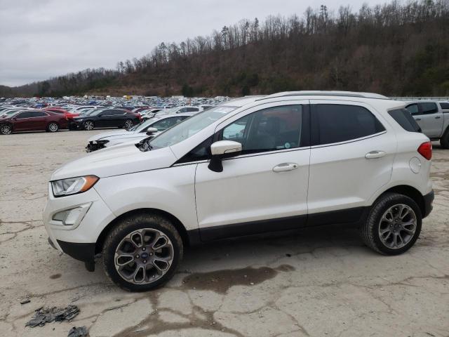 MAJ6S3KL2KC276085 - 2019 FORD ECOSPORT TITANIUM WHITE photo 1