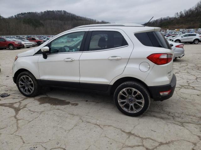 MAJ6S3KL2KC276085 - 2019 FORD ECOSPORT TITANIUM WHITE photo 2