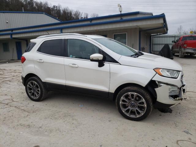 MAJ6S3KL2KC276085 - 2019 FORD ECOSPORT TITANIUM WHITE photo 4